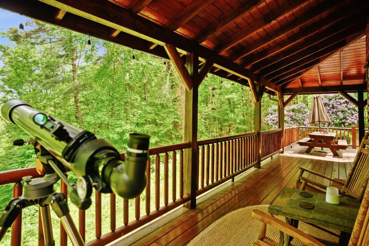 Tree Top Lodge - Gorgeous Lake Cabin With Hot Tub & Magnificent Views Of Forests And Mountains! Cabin Butler المظهر الخارجي الصورة