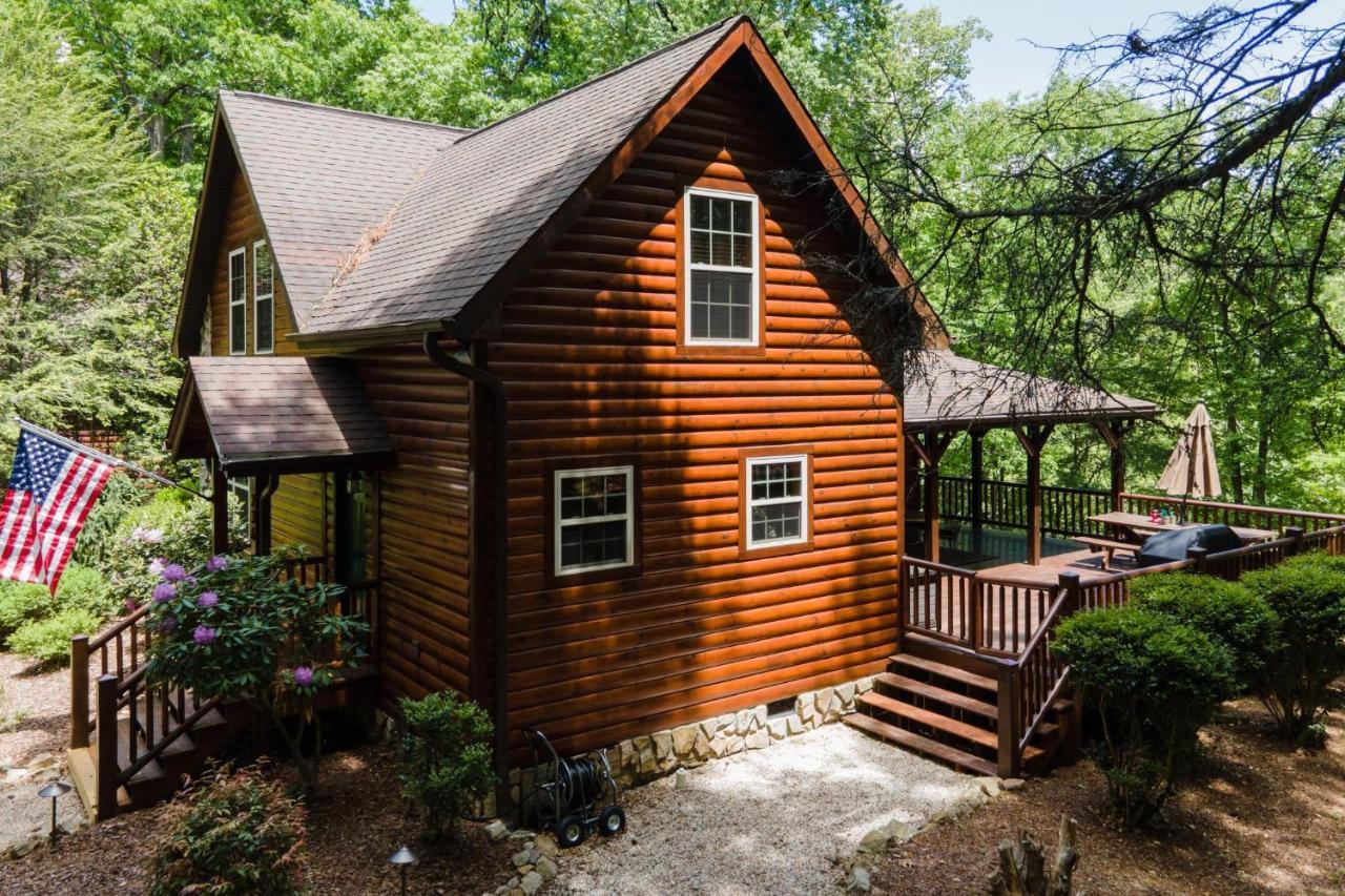 Tree Top Lodge - Gorgeous Lake Cabin With Hot Tub & Magnificent Views Of Forests And Mountains! Cabin Butler المظهر الخارجي الصورة