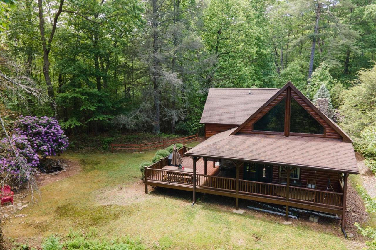 Tree Top Lodge - Gorgeous Lake Cabin With Hot Tub & Magnificent Views Of Forests And Mountains! Cabin Butler المظهر الخارجي الصورة